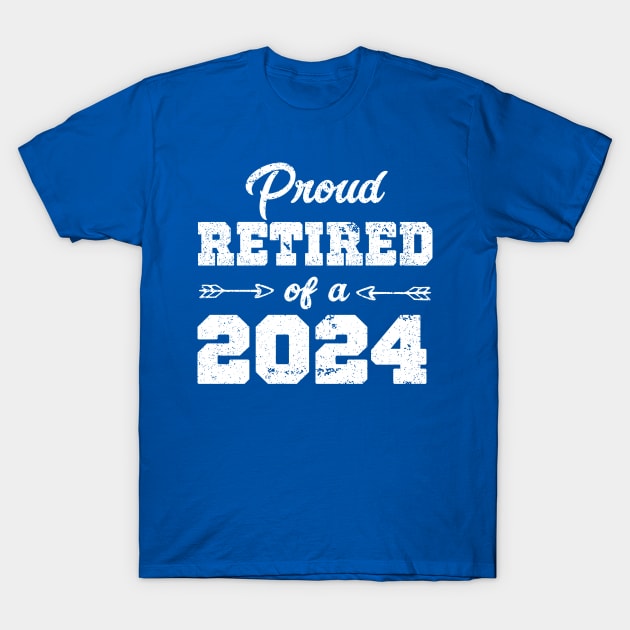 Proud retired of a 2024 T-Shirt by SecuraArt